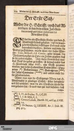 Der Erste Satz