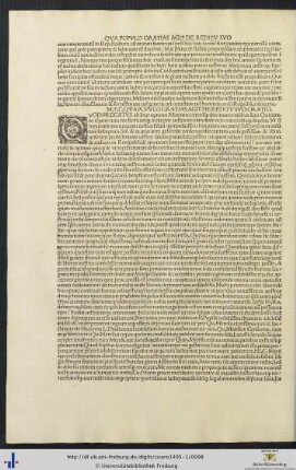 M.T.C. Qua Populo Gratias Agit De Reditu Suo Oratio