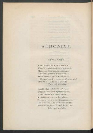 Armonías.