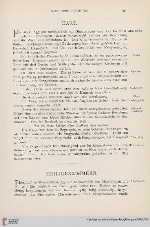 ⟦Heiligenzimmern⟧
