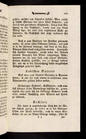165-172, Kubischen Salpeter; Kochsalz