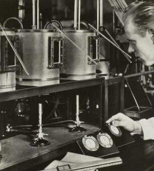 Labor, Untersuchung z. Viskosität von Ölen, 1938