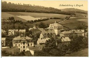 Schmiedeberg. Blick auf Schmiedeberg