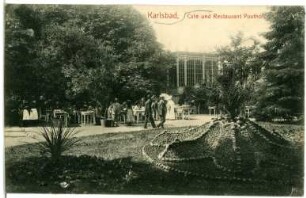 Karlsbad. Café und Restaurant "Posthof"
