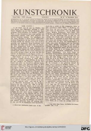 Heft 6 (8. November 1912)