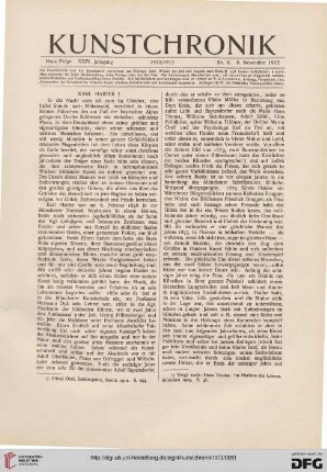 Heft 6 (8. November 1912)