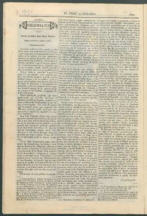 Bibliografía : Carta al señor don Juan Valera, sobre asuntos americanos.