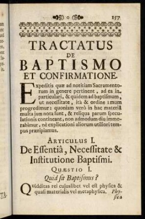 157-163, Quaestio I