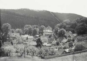 Ortsansicht : Paulinzella, Blick auf den Ort