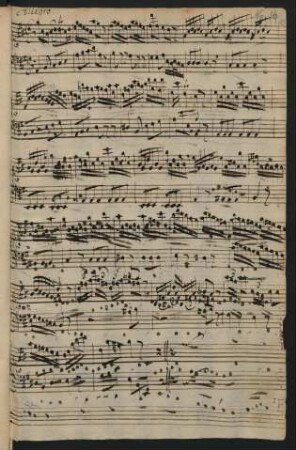 Konzerte. Auszüge; cemb; A-Dur; GraunWV C:XIII:90/3; WilG 92/3