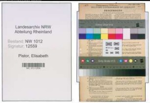 Entnazifizierung Elisabeth Pistor , geb. 28.02.1909 (Theologin)