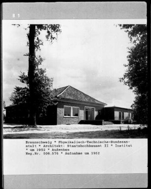 Physikalisch-Technische-Bundesanstalt — Institutsgebäude