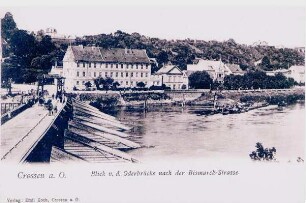 Postkarte, Crossen (Krosno Odrzańskie)