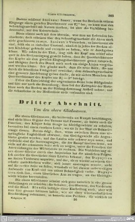 Dritter Abschnitt. Von den obern Gliedmassen