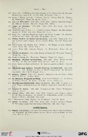 Aebtissinnen (Nr. 439-441)