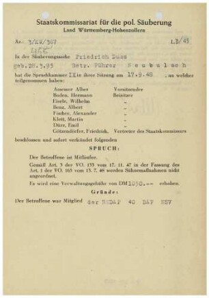 Duss, Friedrich