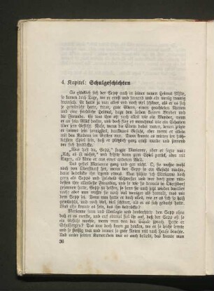 4. Kapitel: Schulgeschichten