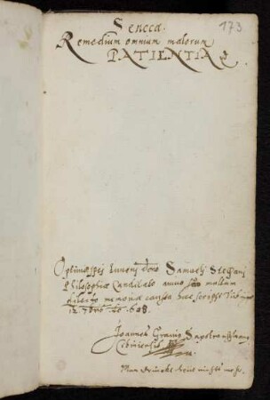 173r, Gravius, Johann