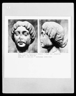 Kopf der jüngeren Faustina