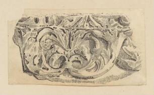 Fragment einer Zierleiste (Bauornament, Britisch, o. Nr. )