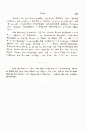Die Landesbibliothek.