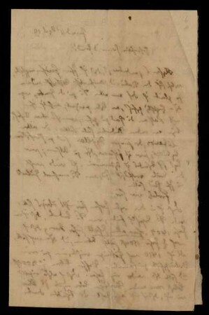 6: Brief von Lorenz Oken an Gustav Hugo, Jena, 11.4.1819