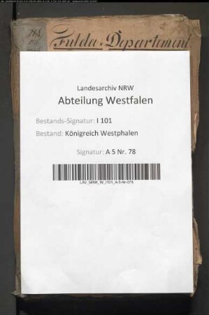 Domänengüter Corvey und Fürstenau