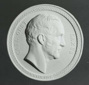 Carl Gustav Carus (Porträtmedaillon )