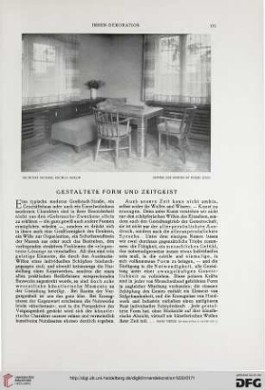 41: Gestaltete Form und Zeitgeist