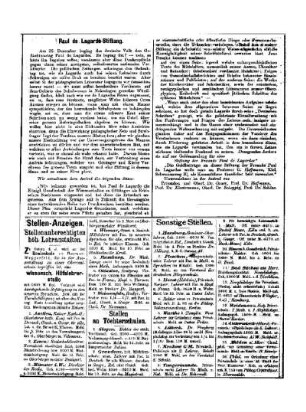 Stellen-Anzeigen : Beilage zum Korrespondenz-Blatt für die Philologenvereine Preussens