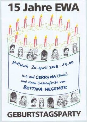 15 Jahre EWA Geburtstagsparty