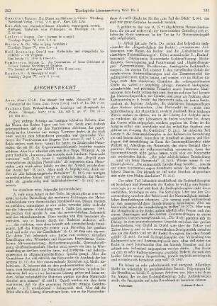 Kirchenrecht