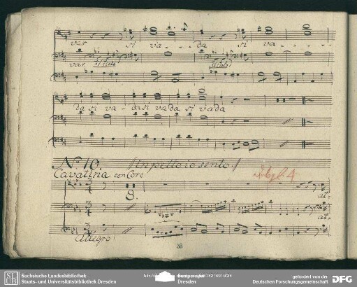 Cavatina con Coro: "Attera il vil tiranno"