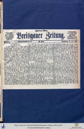 27.07.1901 (Zweites Blatt)