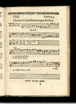 Hymnus de Apostolis tempore Paschali.