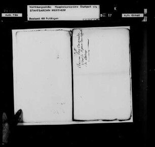 Anciens titres concernants le droit de riflerie dans le comté de Puttelange.