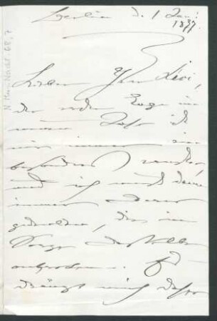 Brief an Martin Levy : 01.01.1877