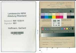 Entnazifizierung Gerhard Hoffmann , geb. 18.05.1911 (Vermessungstechniker)