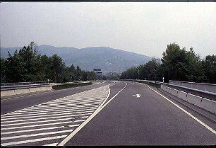 Teilknoten Ost: Zufahrt von Westen