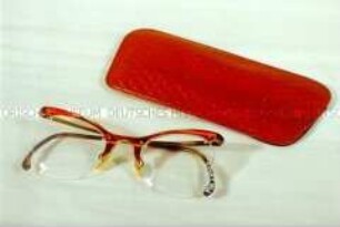 Brille mit Etui
