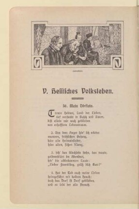 V. Hessisches Volksleben