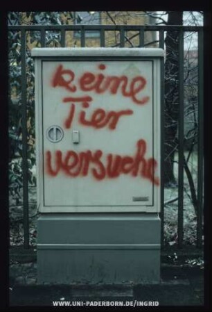 keine Tier versuche