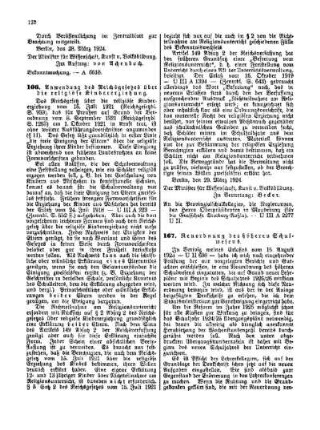 Anwendung des Reichsgesetzes über die religiöse Kindererziehung : [Amtlicher Teil]