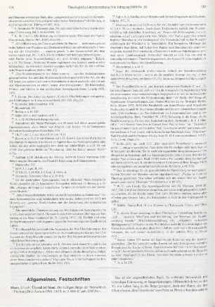 719-722 [Rezension] Mann, Ulrich, Überall ist Sinai
