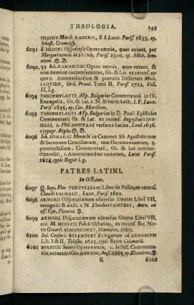 145-164, Patres Latini - Lutheranorum