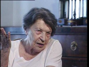 Lebensgeschichtliches Video-Interview mit Dragica V. vom 08.07.2005