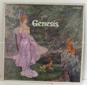 Schallplatte mit Musik von Genesis, Plattenhülle