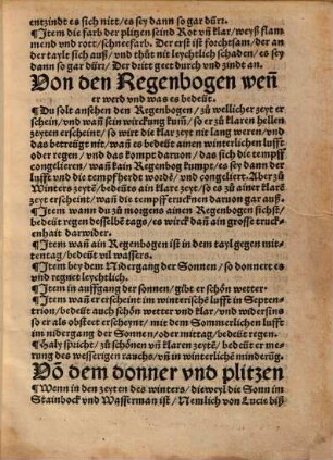 Practica: von warer erkandtnus des Wetters