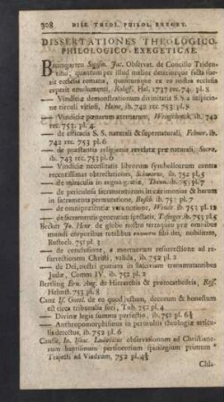 Dissertationes Theologico-Philologico-Exegeticae