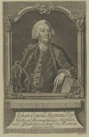 Bildnis des Johann Conrad Siegmund Topp